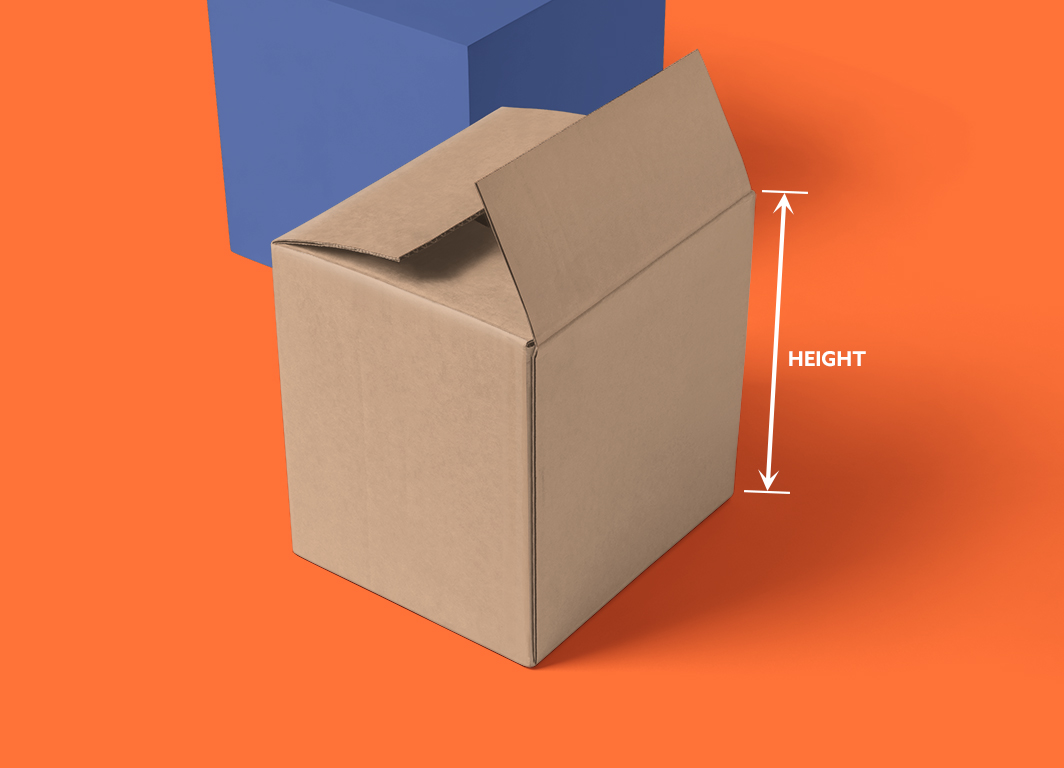 How to Measure the Height of a Shipping Box