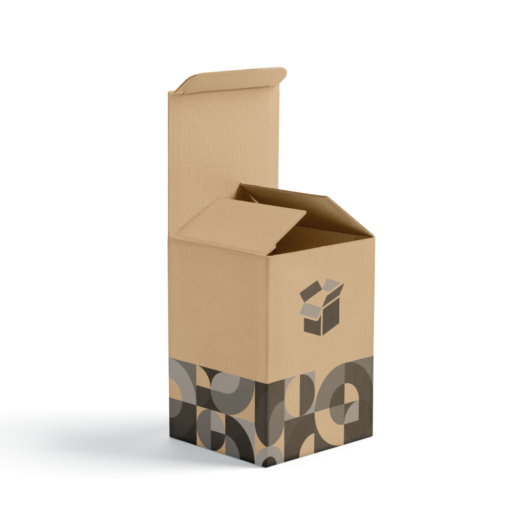 kraft product box folding carton box corrugate straight tuck box