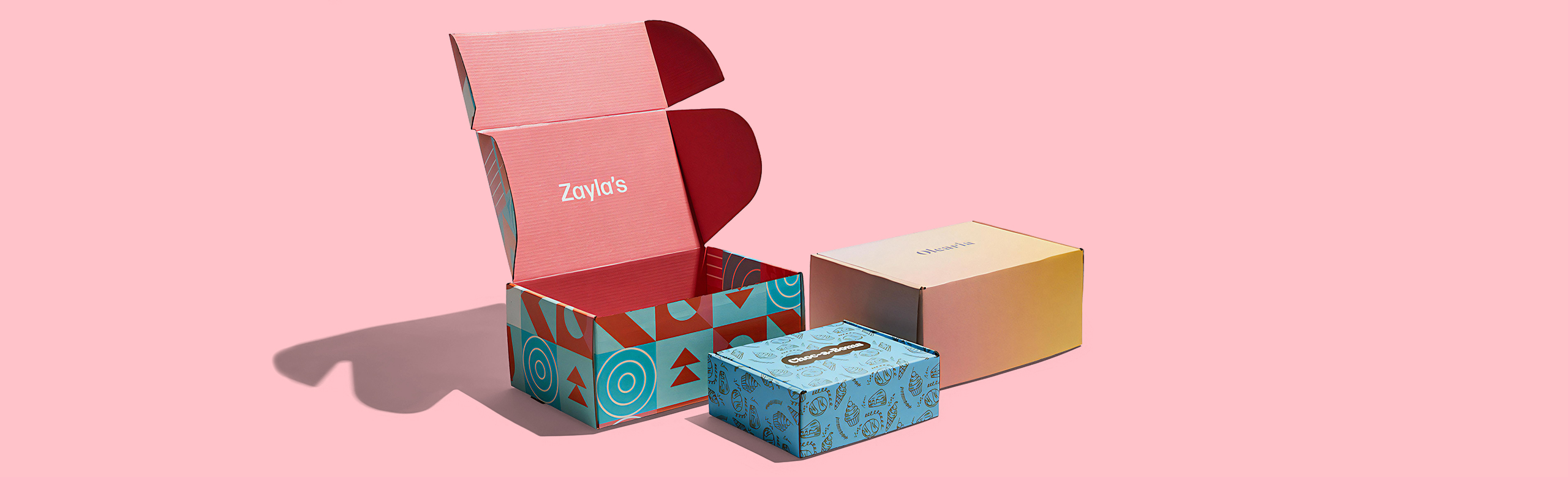 Optimize sample packaging boxes for shipping and presentation