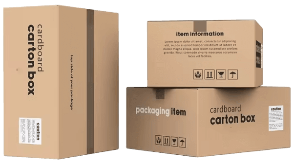 cardboard carton boxes