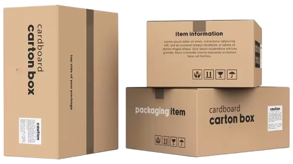 cardboard carton boxes